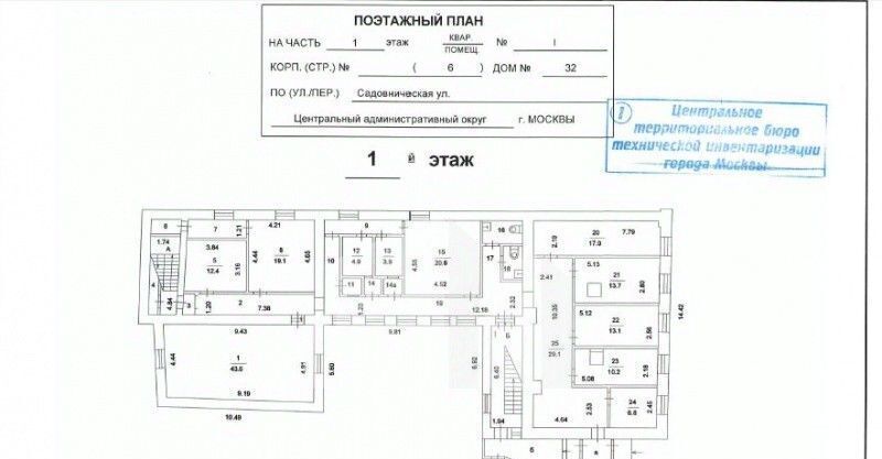 офис г Москва метро Новокузнецкая наб Садовническая 25 фото 15