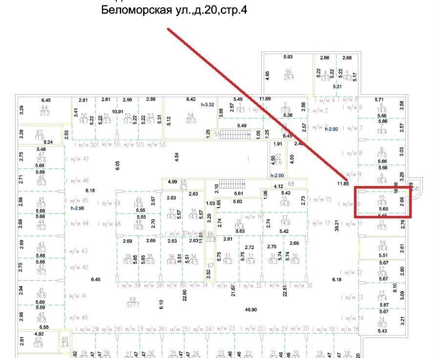 машиноместо г Москва метро Беломорская ул Беломорская 20с/4 Левобережный район; муниципальный округ Левобережный фото 8