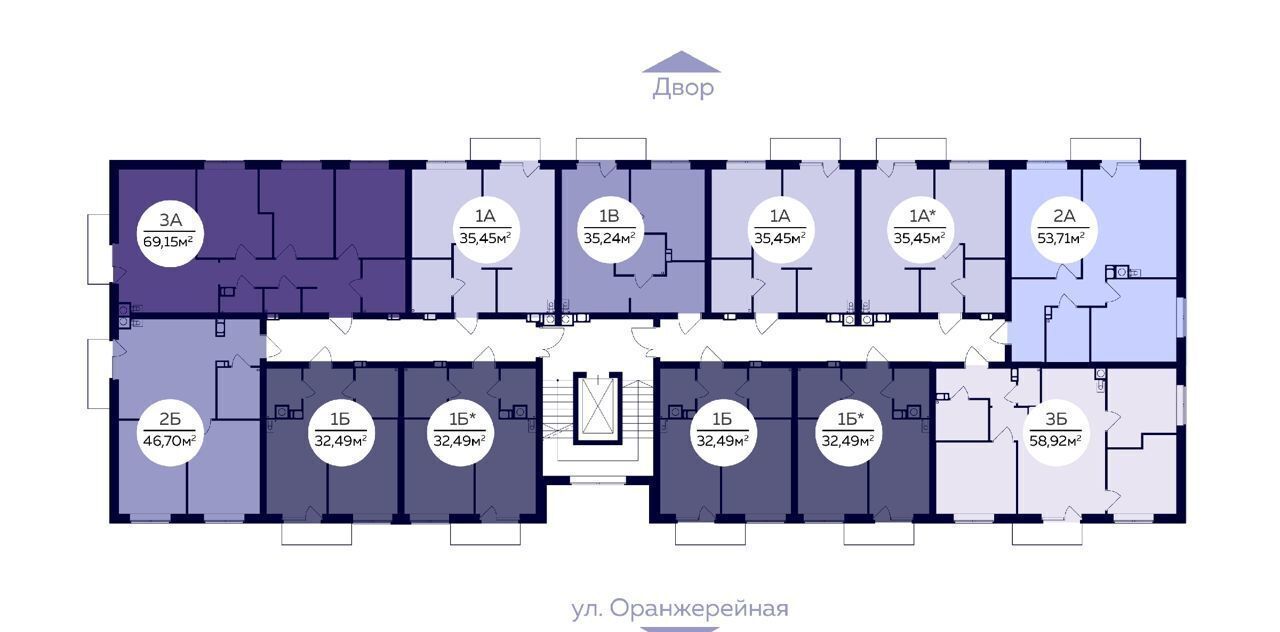 квартира г Астрахань р-н Кировский ул Тихореченская 76 ЖК «Аксиома на Тихореченской» фото 4