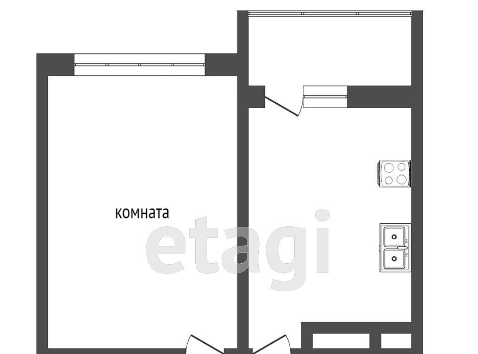 квартира г Тюмень р-н Калининский ул Александра Протозанова 12к/1 Калининский административный округ фото 2