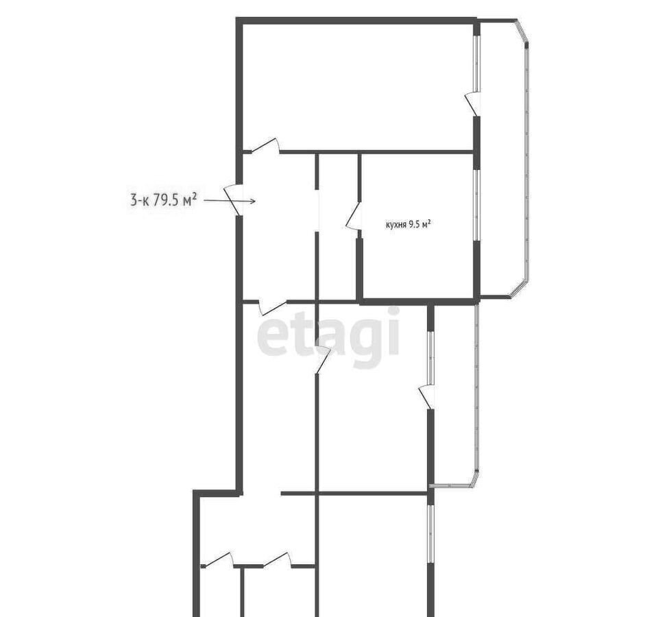 квартира г Екатеринбург р-н Верх-Исетский ул Викулова 55 фото 32