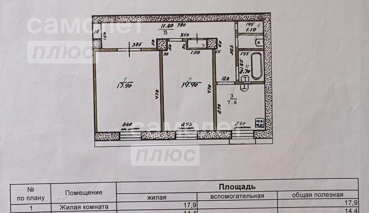 квартира г Курган ул Красина 75 фото 14