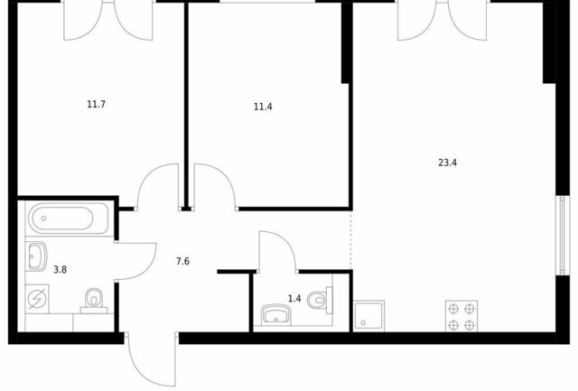 п Ильинское-Усово ЖК Ильинские Луга к 2. 8 фото