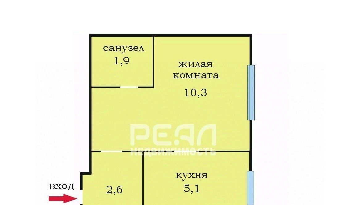 квартира г Санкт-Петербург метро Обухово Троицкое поле пер 2-й Рабфаковский 17к/3 округ Обуховский фото 15