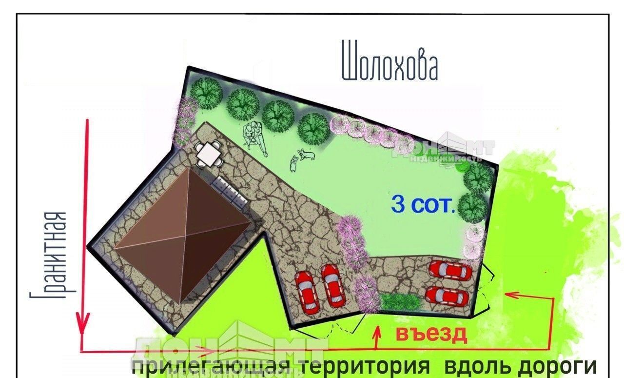 земля г Ростов-на-Дону р-н Пролетарский Берберовка ул Гранитная фото 1