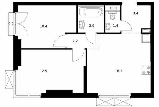 СВАО Бутырский ЖК Руставели 14 к 2. 5 фото