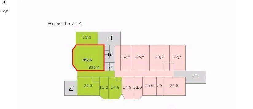 офис г Санкт-Петербург метро Московская ул Взлётная 7к/1 фото 2