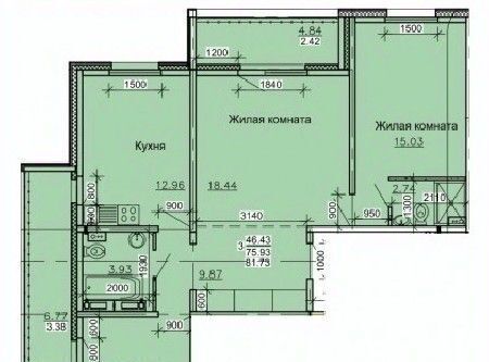 квартира г Барнаул р-н Октябрьский ул Союза Республик фото 1