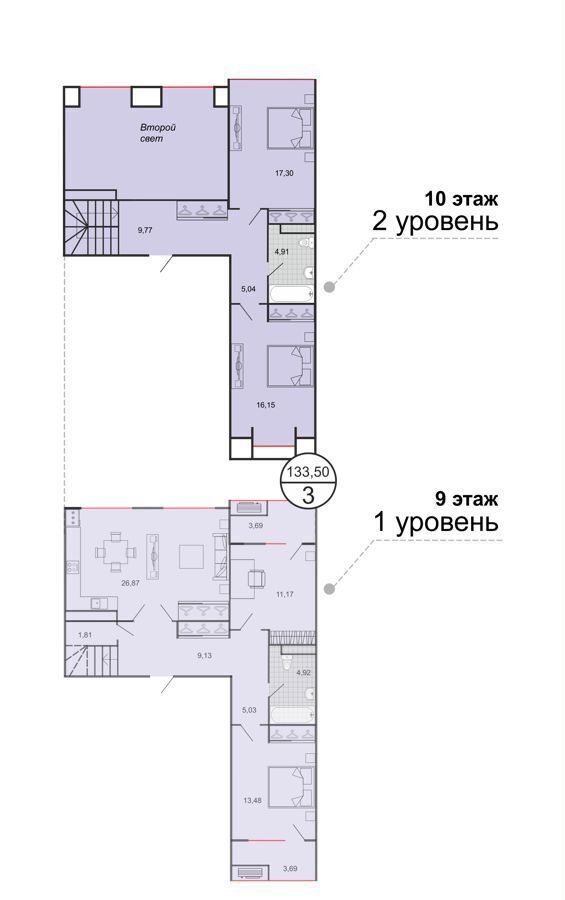 квартира г Пятигорск п Горячеводский пер Малиновского 24 фото 8