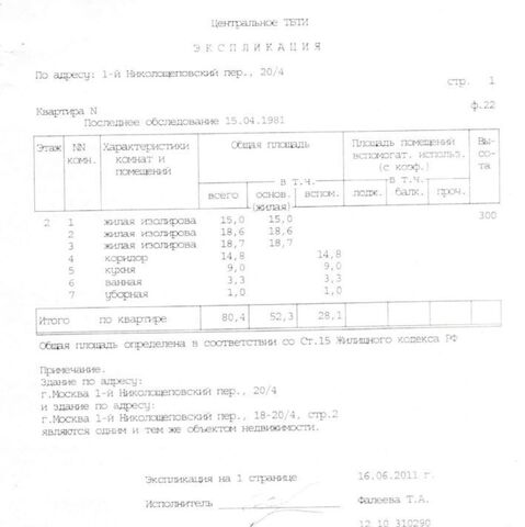 пер 1-й Николощеповский 20/4 муниципальный округ Арбат фото