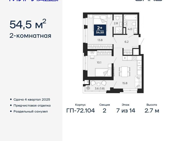 ЖК «Мириады» Ленинский административный округ фото