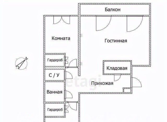 квартира г Владивосток р-н Советский ул Русская 63лк/2 фото 26