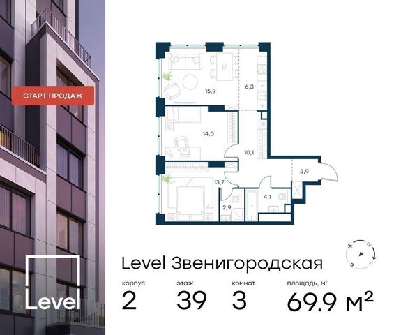 метро Хорошёво муниципальный округ Хорошёво-Мнёвники, ЖК «Level Звенигородская» фото