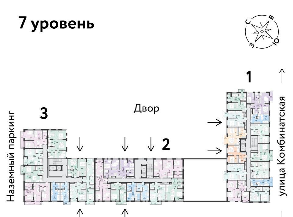 квартира г Тюмень р-н Калининский ул Полевая 108 Калининский административный округ фото 2