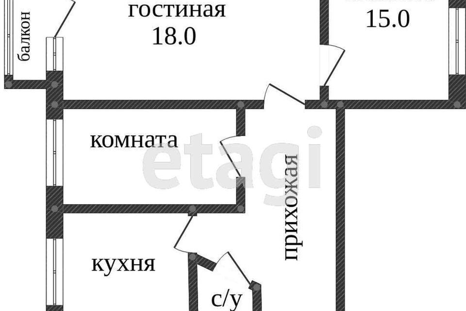 квартира г Миасс ул Попова 21 городской округ Миасс фото 4