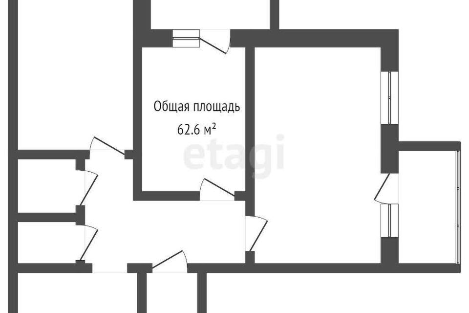 квартира г Томск р-н Советский ул Лебедева 18 Томский район фото 10