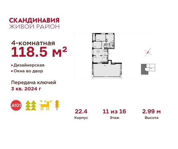 метро Коммунарка жилой комплекс Скандинавия, к 22. 4 фото