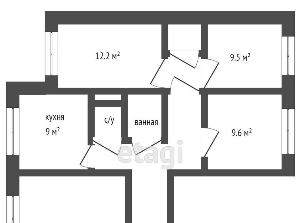 квартира г Бийск ул Советская 214 фото 9