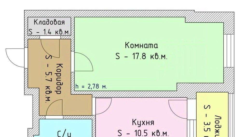 квартира г Ростов-на-Дону р-н Советский Западный ул Стабильная 21 фото 9