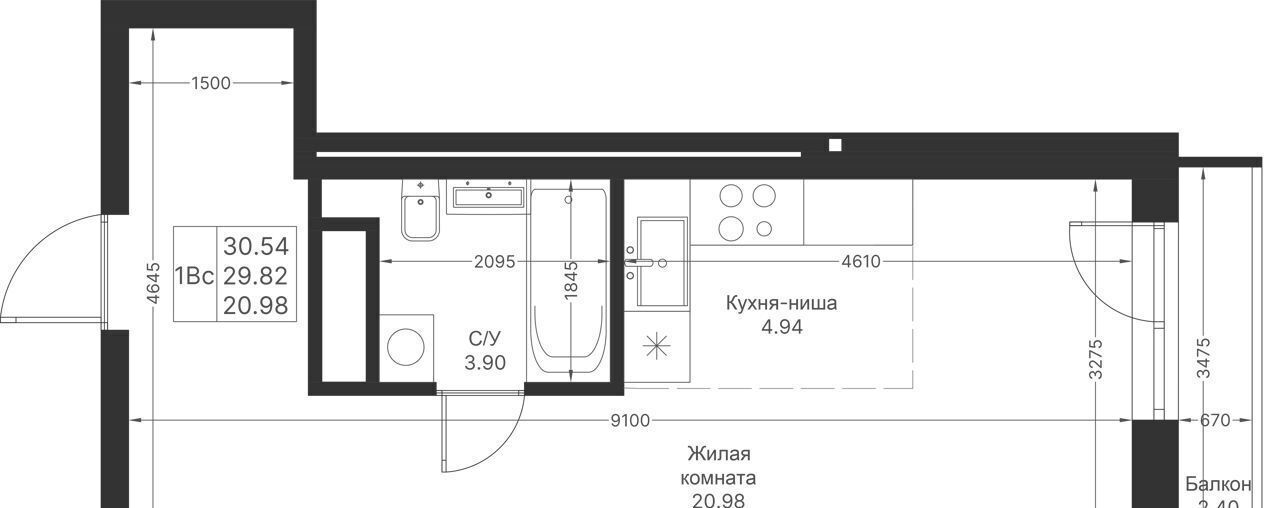 квартира г Казань р-н Советский ул Патриса Лумумбы 14 фото 5