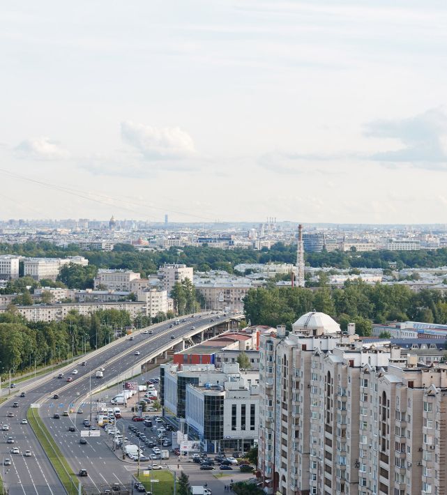 квартира г Санкт-Петербург метро Пионерская пр-кт Коломяжский 15к/2 округ Комендантский аэродром фото 9