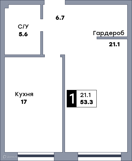 квартира г Самара р-н Ленинский Самара городской округ, Жилой комплекс Кватро фото 1