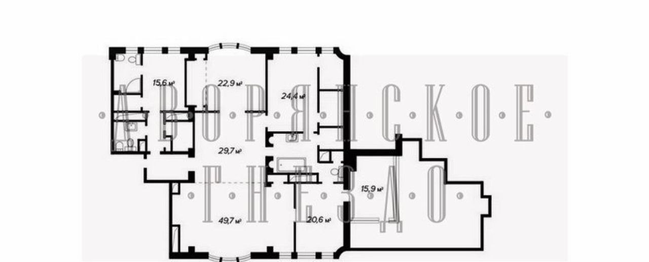 квартира г Москва метро Смоленская пер 1-й Неопалимовский 8 фото 11