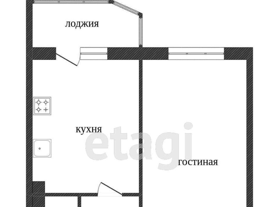 квартира г Сургут ул Крылова 32 40-й фото 2