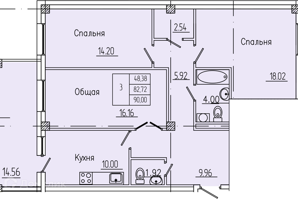 квартира г Якутск ул Кальвица 18 городской округ Якутск фото 1