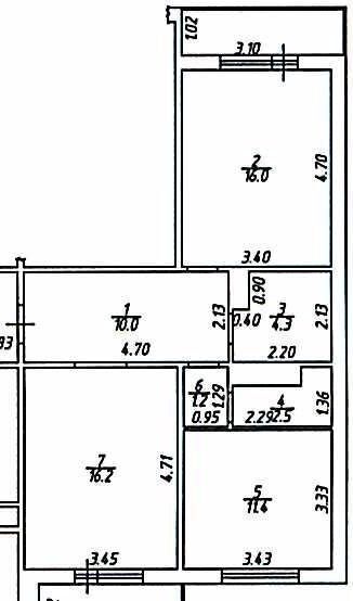 квартира г Краснодар р-н Прикубанский ул им. Академика Лукьяненко П.П. 12 фото 11