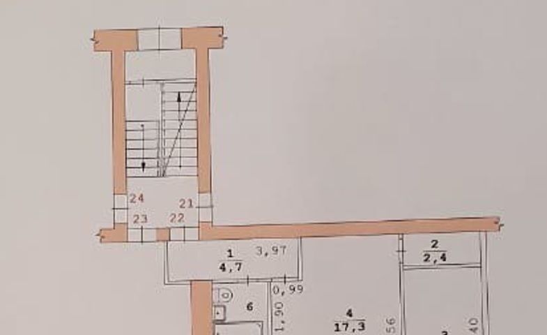 квартира г Екатеринбург р-н Железнодорожный Уральская ул Козловская 17 фото 38