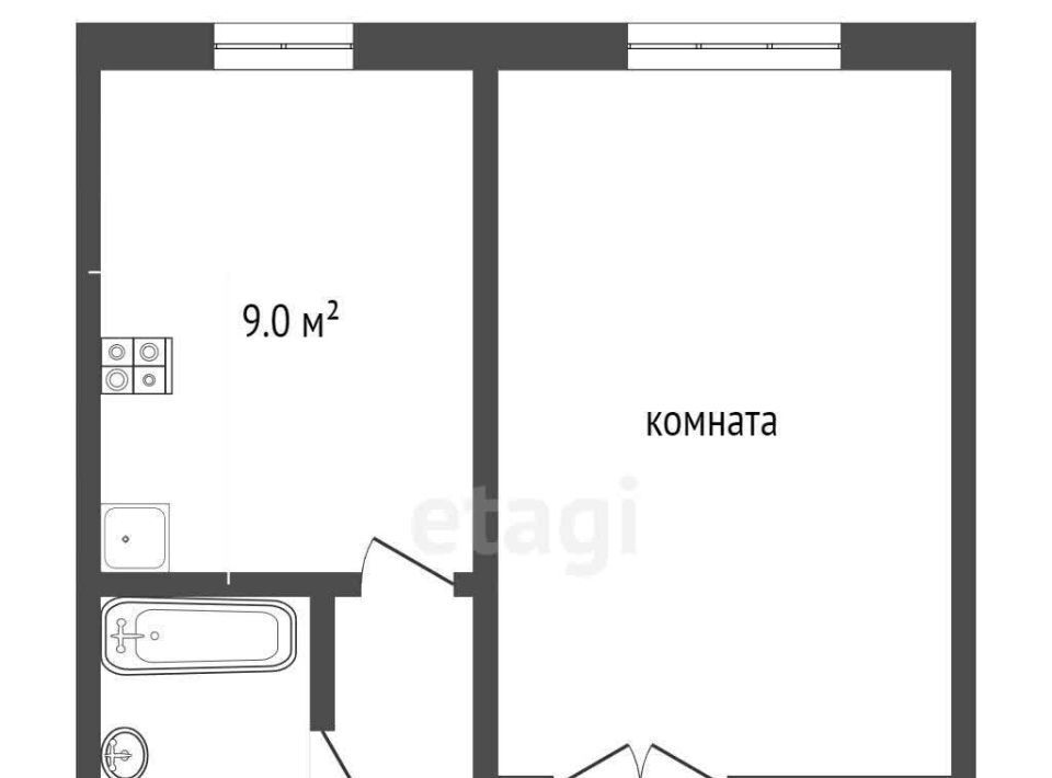 квартира г Ростов-на-Дону р-н Октябрьский Стройгородок ул Таганрогская 126/1 фото 2