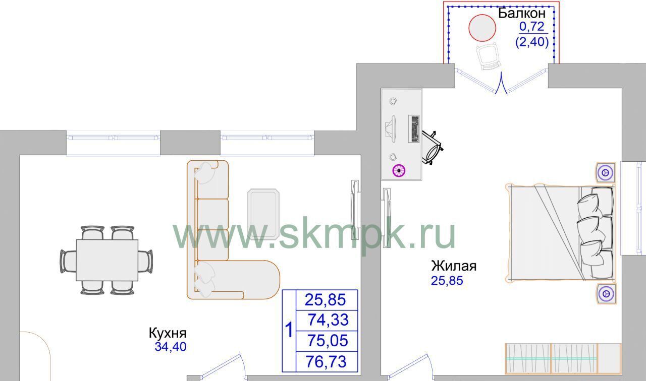 квартира р-н Светлогорский г Светлогорск пр-кт Калининградский 70е фото 1