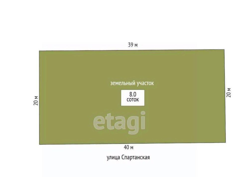 земля р-н Симферопольский с Акрополис ул Спартанская 12 Трудовское с/пос фото 7