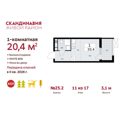 жилой район «Скандинавия» Сосенское, Бутово фото