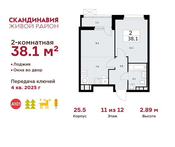 метро Коммунарка ТиНАО жилой комплекс Скандинавия фото