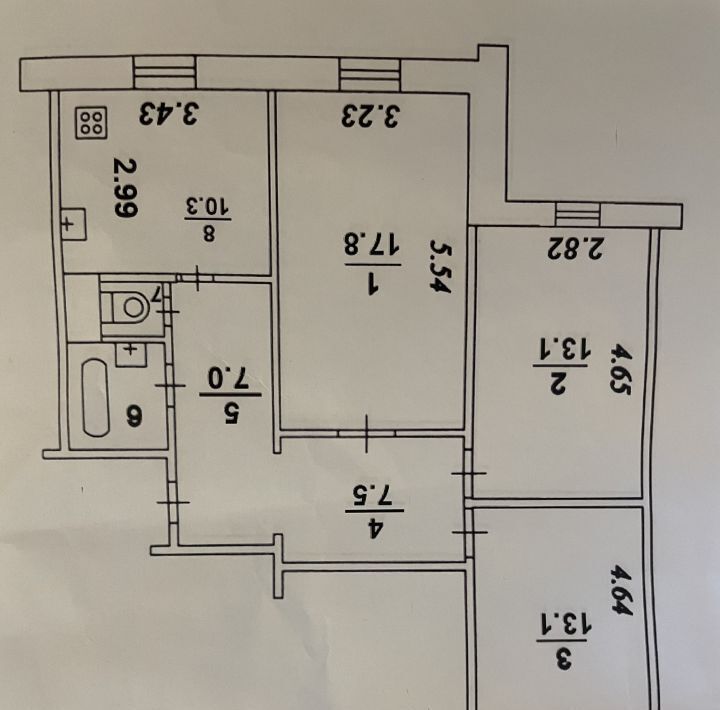 квартира г Москва метро Щербинка ул Брусилова 15к/1 фото 27