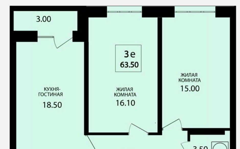 квартира г Новосибирск р-н Советский Академгородок ул Иванова 8 фото 1