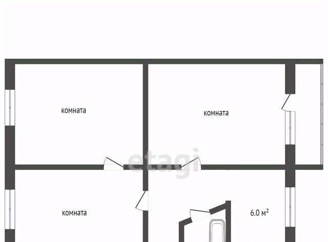 квартира р-н Котласский г Котлас ул Кирова 58 фото 40