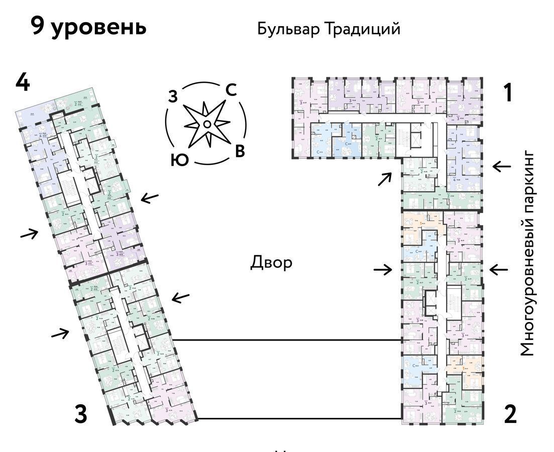 квартира г Тюмень р-н Калининский ул Новоселов 96 фото 17