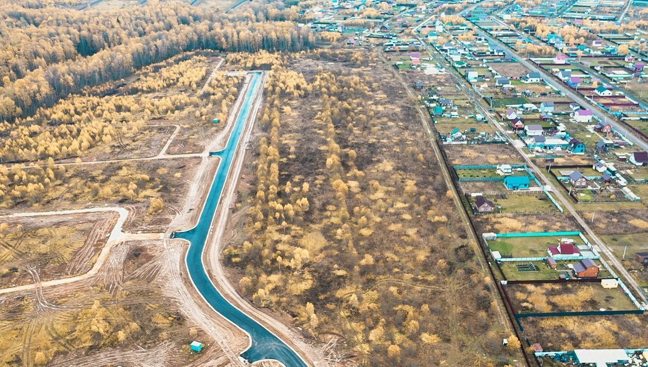 земля городской округ Чехов 9770 км, коттеджный пос. Южные озёра-3, Варшавское шоссе фото 1