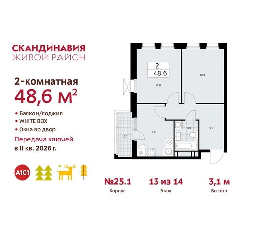 жилой район «Скандинавия» Сосенское, Бутово фото