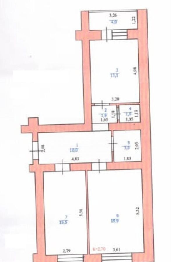 квартира г Оренбург р-н Дзержинский ул Терешковой 138/3 фото 22