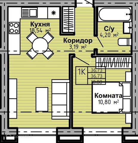 квартира р-н Дзержинский дом 3к/3 жилой дом «Панинский-2» городской округ Ярославль фото