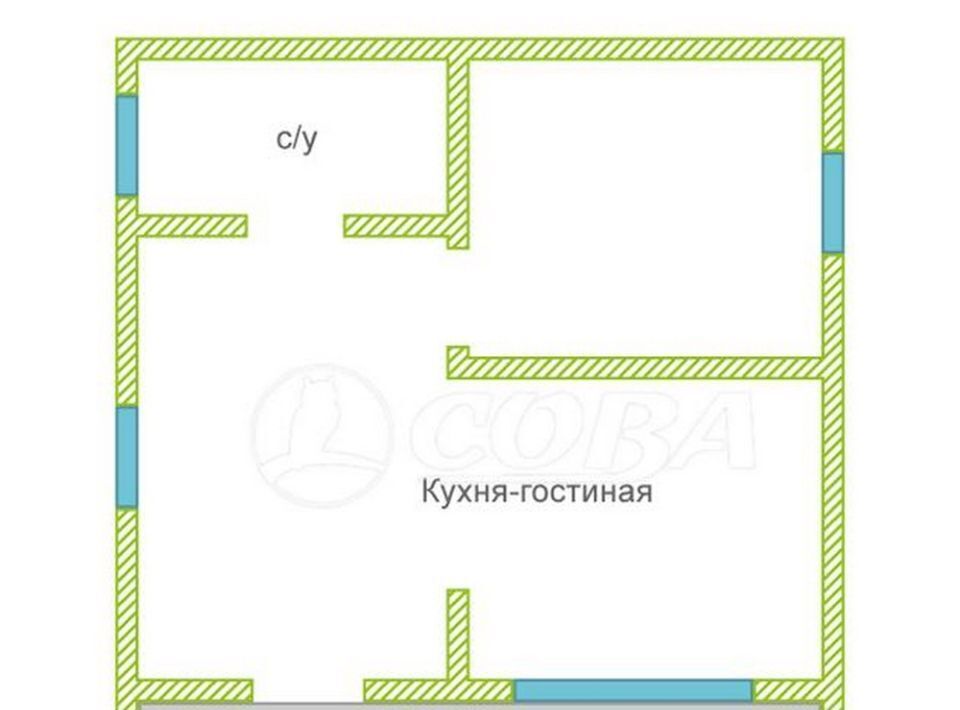 дом р-н Нижнетавдинский снт Строитель ТСН, ул. 10-я Садовая фото 2