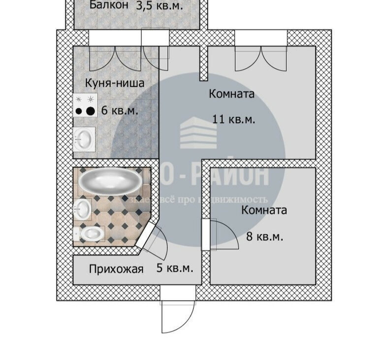 квартира г Барнаул р-н Индустриальный ул Малахова 148 фото 1