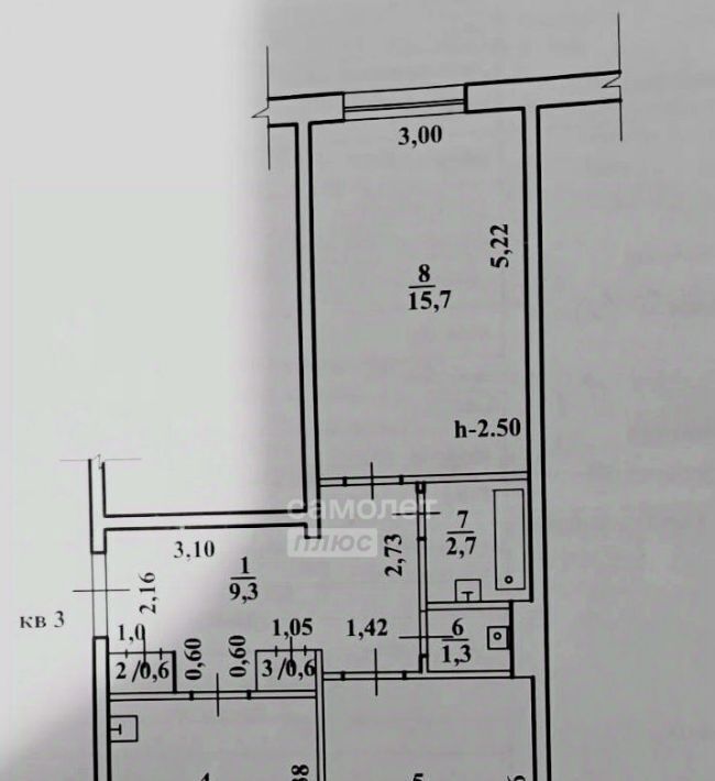 квартира г Чита р-н Черновский мкр 5-й 22 фото 2