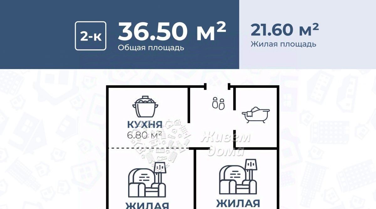 квартира г Волгоград мкр Ангарский ЖК «Царица» р-н Дзержинский ул Бурейская 2г Дзержинский район фото 2