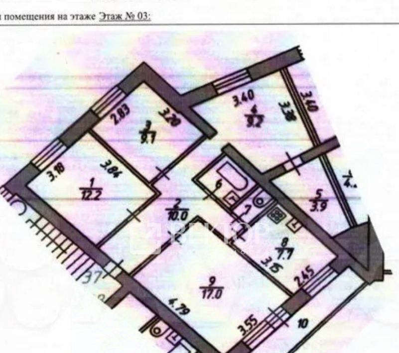 квартира г Ярославль р-н Заволжский пр-кт Машиностроителей 38к/3 фото 27