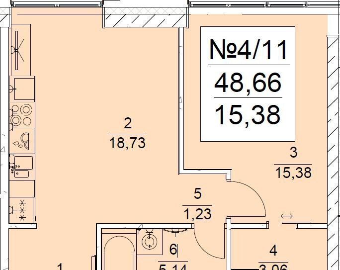 квартира г Москва метро Дубровка пр-кт Волгоградский 32/5к 1 фото 12